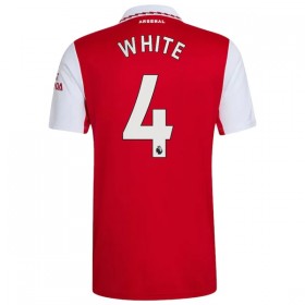 Jalkapallo Pelipaidat/Peliasut Arsenal White 4 Kotipelipaita 2022-23